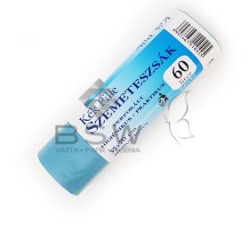 Kék Pille trash bag, perforated, 60 liter