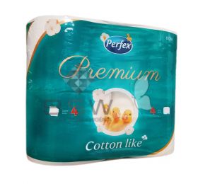 Boni Perfex Cotton Like Premium White, 100% cellulose toilet paper