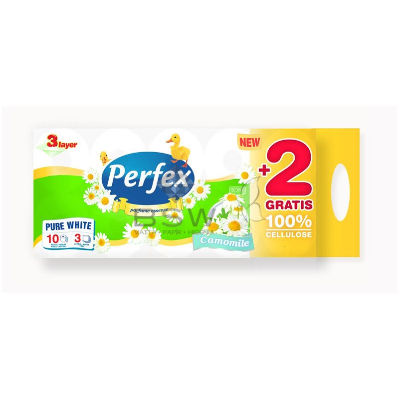 Boni Perfex Parfüme Essence, 100% cellulose toilet paper